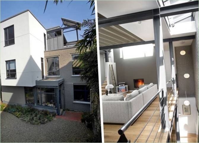 Maison Franken af Bekhor Architecte i Belgien