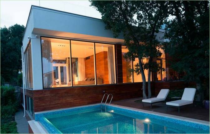 Snehvide villa fra SL Project i Gurzuf