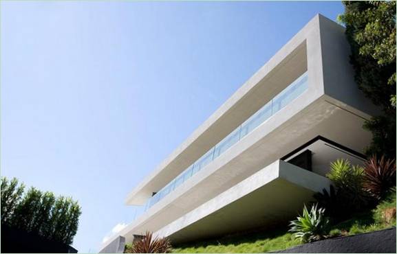 Villa af XTEN Architecture - udsigt fra neden
