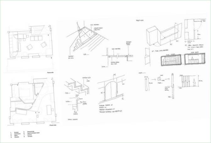 Grundplan af lejlighed af Ameneiros Rey | HH Arquitectos