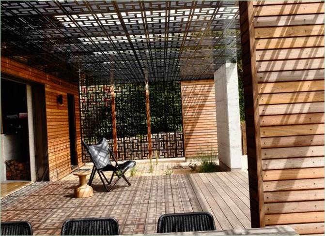 Den oprindelige villa i Eltham South af Wolveridge Architects
