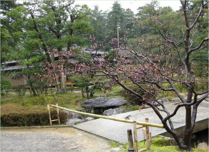 Kenroku-en Gardens i Kanazawa City
