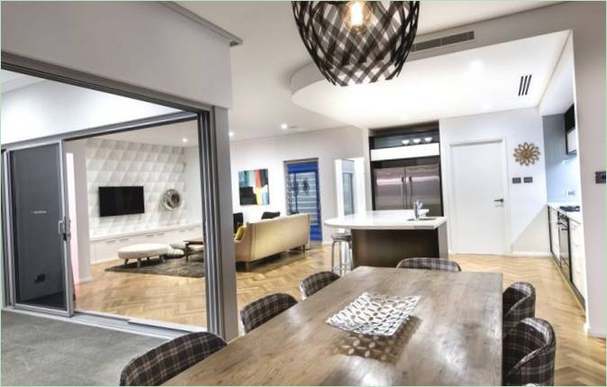Spisestue på Empire Display Home, Australien