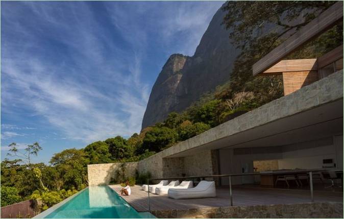 Al House smukke udendørs terrasse i Rio de Janeiro