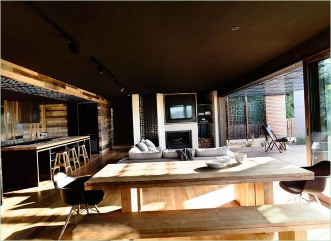 Den oprindelige villa i Eltham South af Wolveridge Architects