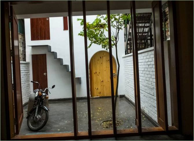 Indretning af en privat bolig i Hanoi