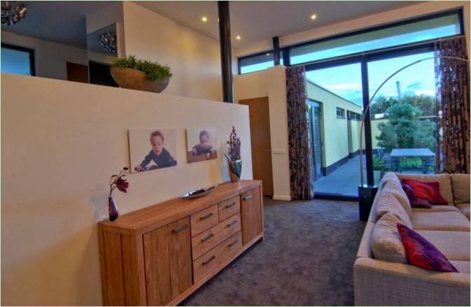 Stue i landhuset House A&J i Holland
