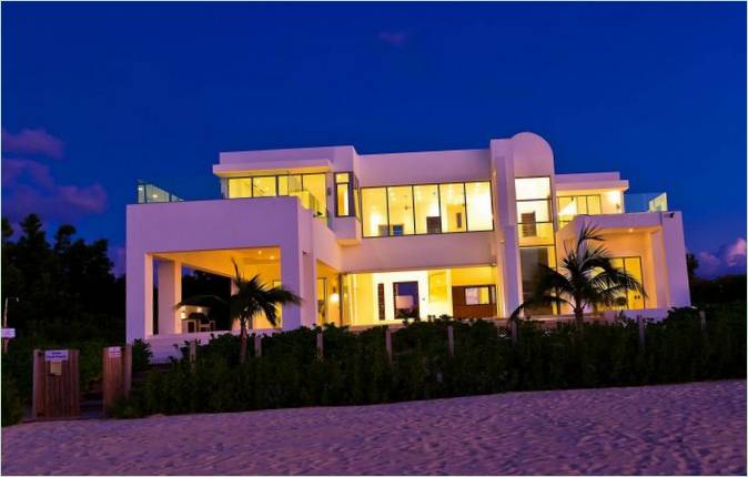 Elegant Beach House-villa på øen Anguilla, Storbritannien