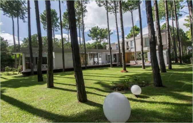 En monolitisk monolitisk villa