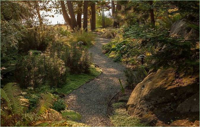 Vejen til Saturna Island Retreat