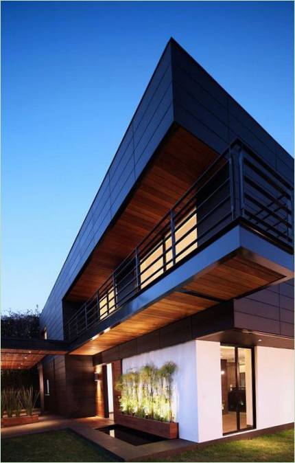 Design af et moderne landhus Fatima House i Mexico