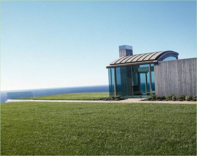 Facade af Division Knoll House i Californien