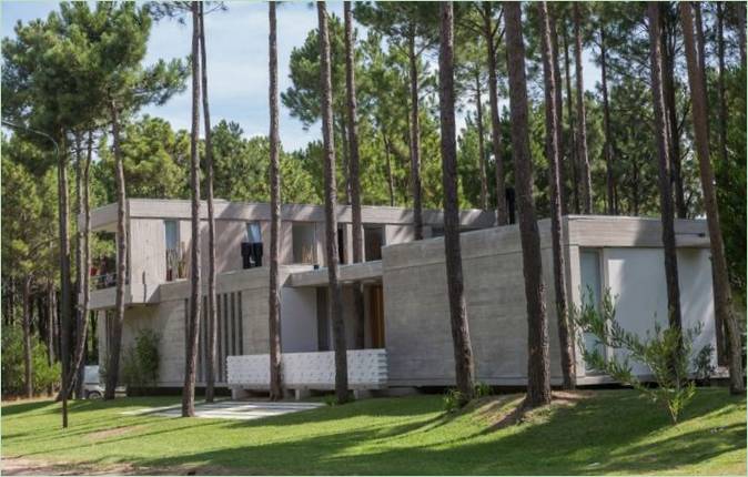 Den monolitiske betonvilla