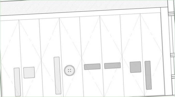 Grundplaner for Overlap-lejligheden