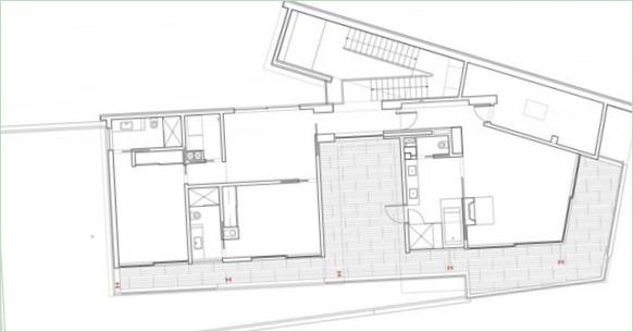 Mandeville Canyon Residence blueprint