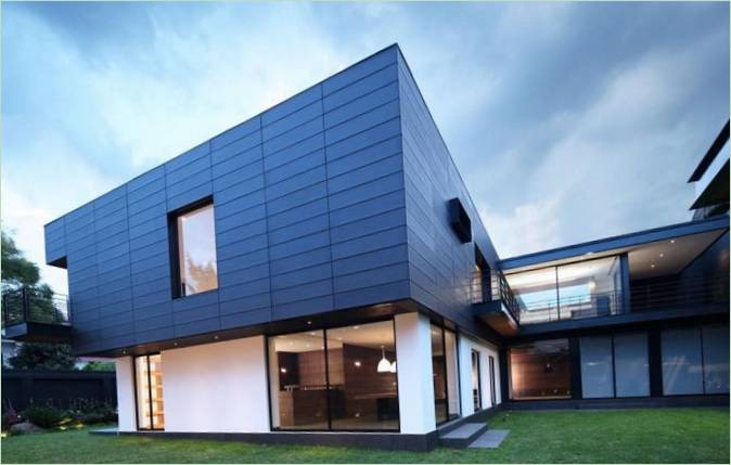 Design af et moderne landhus Fatima House i Mexico