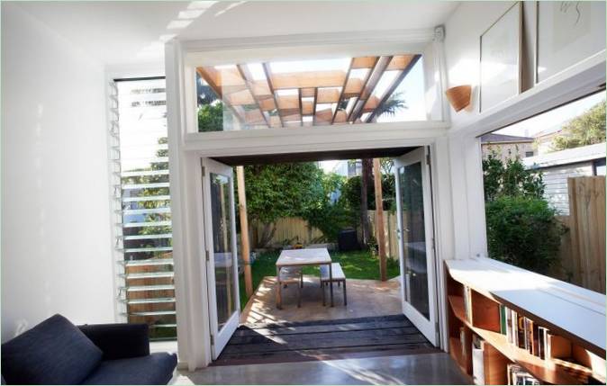 David Boyle Architects oprindelige tilbygningsprojekt til en bolig i Sydney