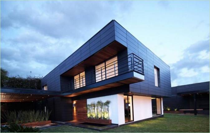 Design af det moderne landhus Fatima House i Mexico