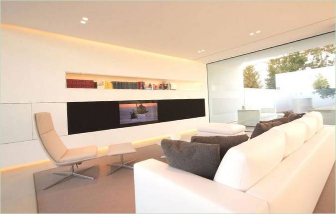 Stue interiør af villa Jesolo Lido Pool