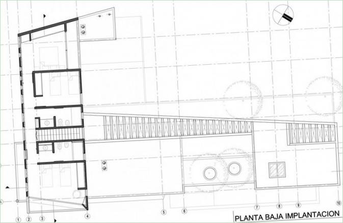 Monolitisk betonvilla