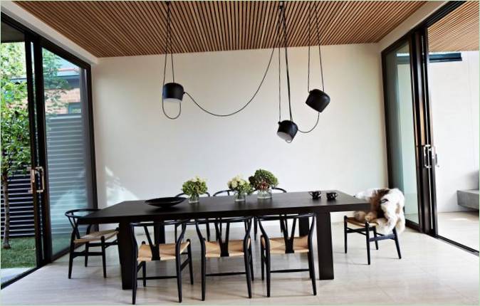 Boardwalk-loft i spiseområdet