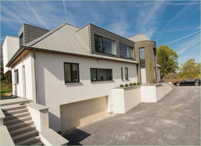 Fantastisk duplex villa design