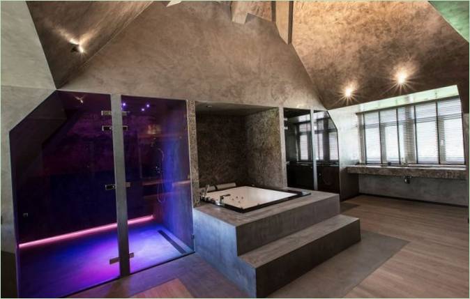 Indretning af en wellness-villa i Holland