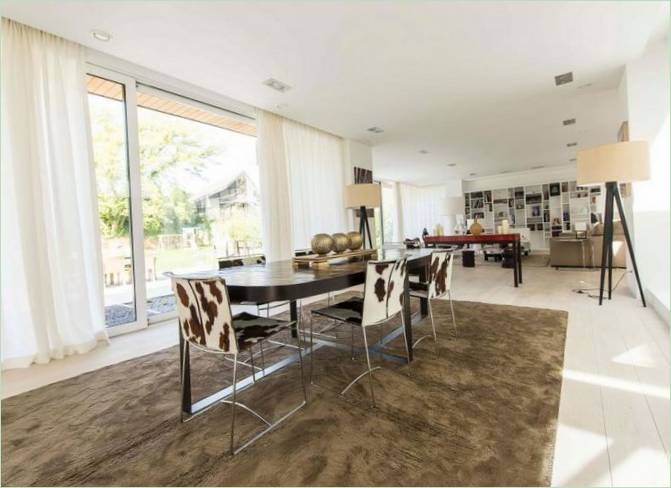 Storslået design af duplex-villaen