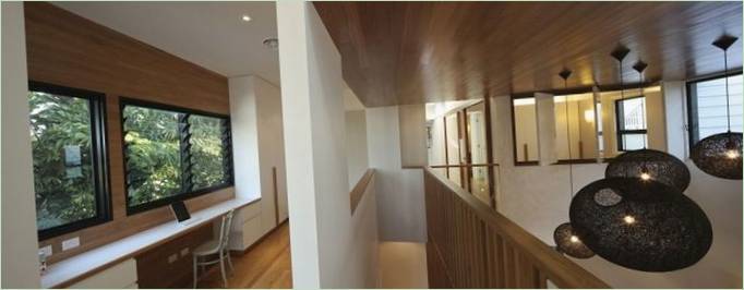 Et moderne sommerhus i Brisbane