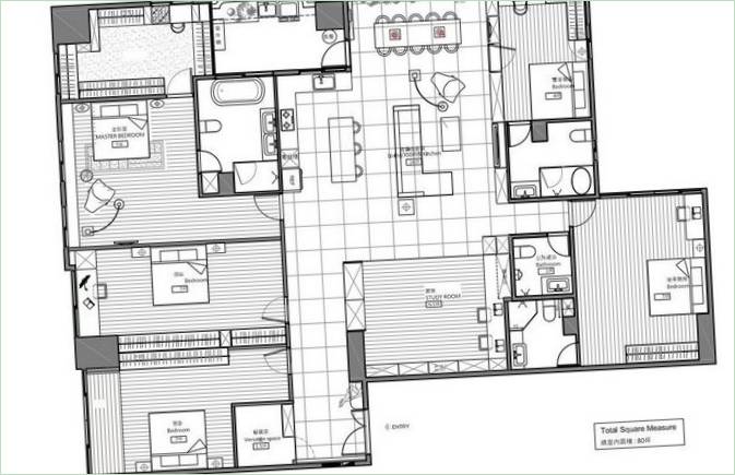 Lejlighedsplaner af House Design Co