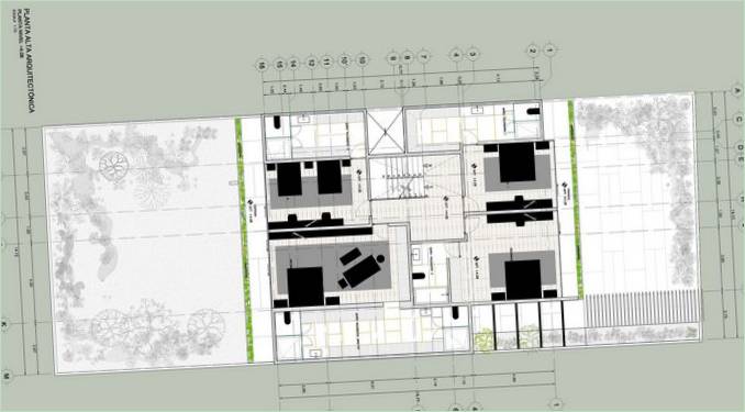Et smukt to-etagers hus i beton og glas