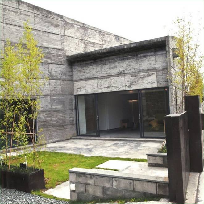Terrassen i Tapered House