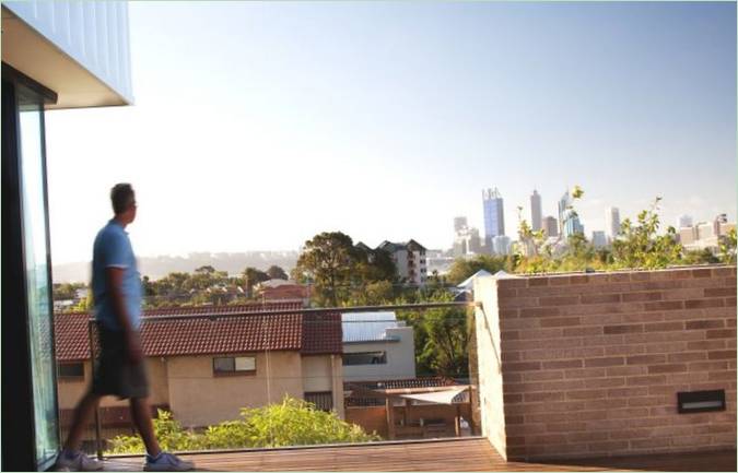 Moderne hus i South Perth i Australien