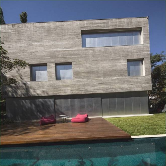 Facade af Casa Cubo privat hus