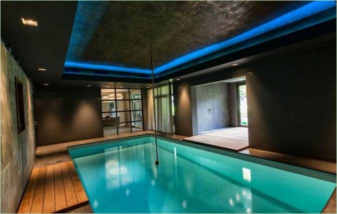 Indretning af en wellness-villa i Holland