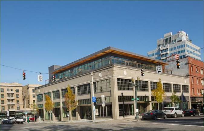 Et moderne kontor i Portland