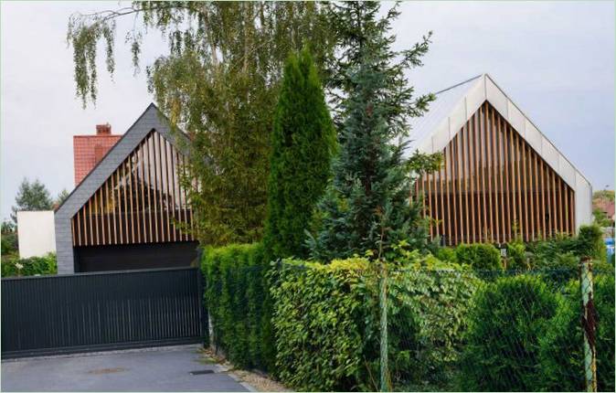 Husets facade