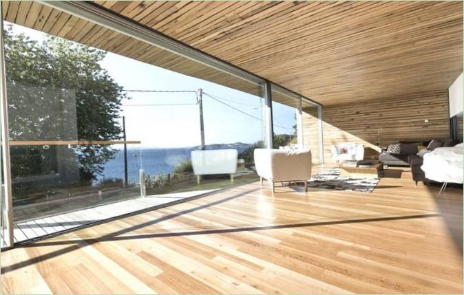 Moderne Dezanove-hus af A Pobra do Caramiñal & Iñaki Leite, Spanien