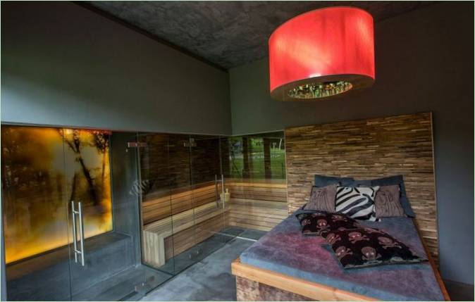 Indretning af en wellness-villa i Holland