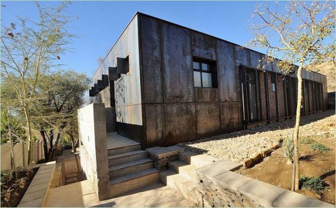 10 Osman St. Residence landhus design i Namibia