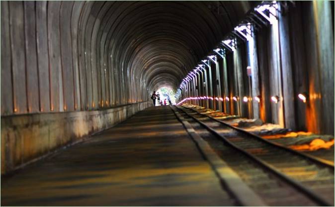Tunnel til at krydse broen