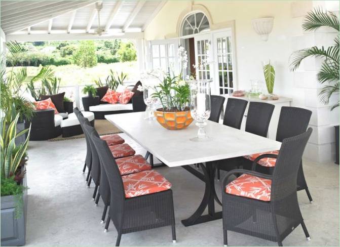 Vinderen af den internationale indretningskonkurrence, Jenny Blanc Interiors' luksuriøse hjem på Barbados