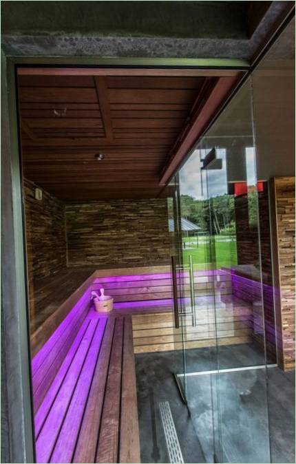 Indretning af en wellness-villa i Holland