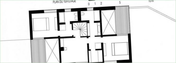 Grundplaner af D-huset