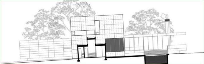 Land hjem skematisk diagram i Easton