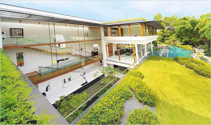 Dalvey road house design i Singapore