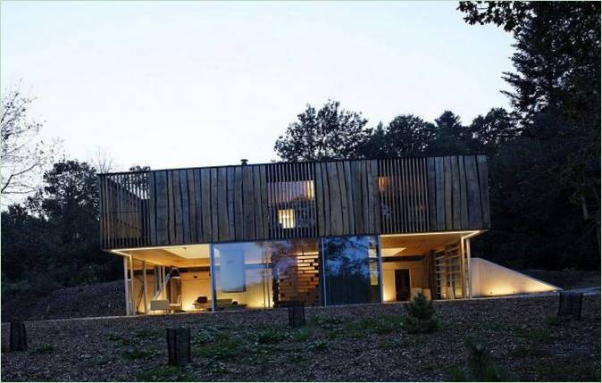 D Husets facade træbeklædning