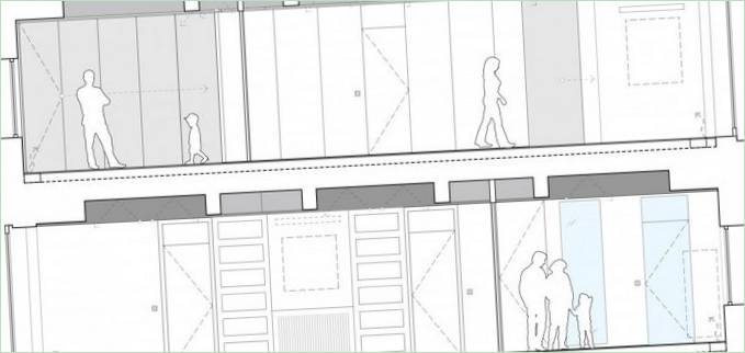 3D-layout af Clerkenwell Loft-lejlighederne i London