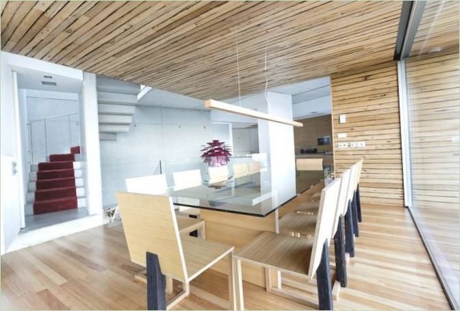 Dezanove House moderne hjem af A Pobra do Caramiñal & Iñaki Leite, Spanien