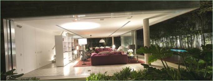 Casa Cubo stue indretning